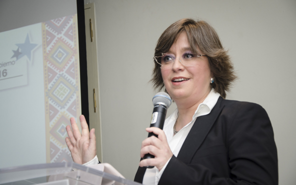 Ivonne Bacha, editora en jefe de Líderes Mexicanos/ Foto: Gamaliel Méndez