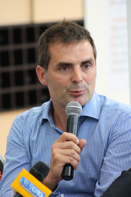 El Presidente de la Asociación de Vitivinícolas de Querétaro, Lluis Raventos Llopart