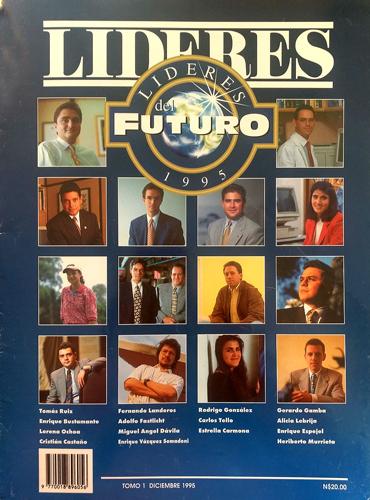 Lorena Ochoa apareció en la portada de diciembre de 1995