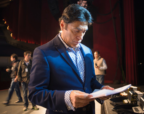 Jorge Hernández: Director, voz y acordeón de Los Tigres del Norte