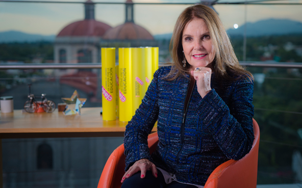 Marinela Servitje, Presidenta del Instituto de Fomento e Investigación Educativa