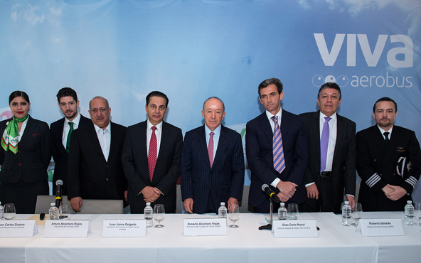 Presentación de Gian Carlo Nucci como Director General de Viva Aerobus