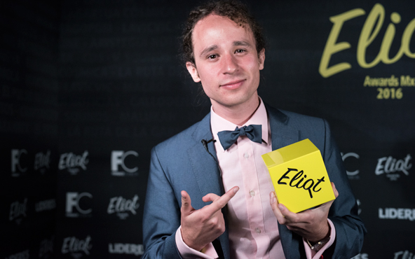 Luisito Comunica, Luisito Comunica, ganador del Premio Eliot en la categoría Storytell