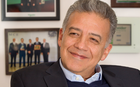 Enrique González Haas ,Presidente y Director General de Schneider Electric México y Centroamérica.