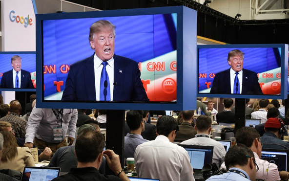 Trump y la televisión