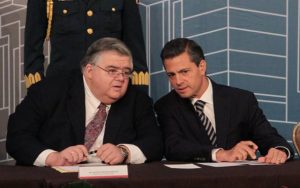 Agustín Carstens y Enrique Peña Nieto