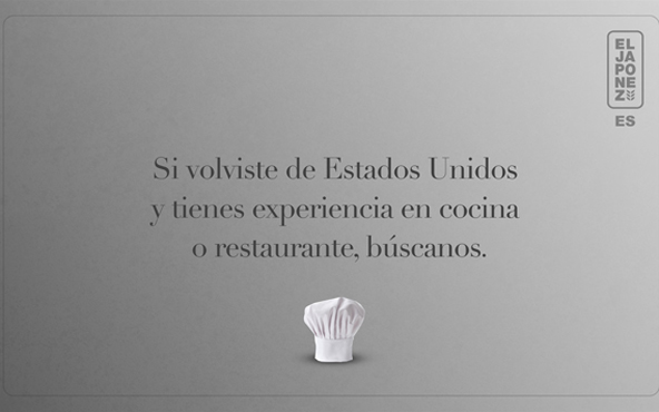 El Japonez lanza campaña de contratación a repatriados mexicanos.