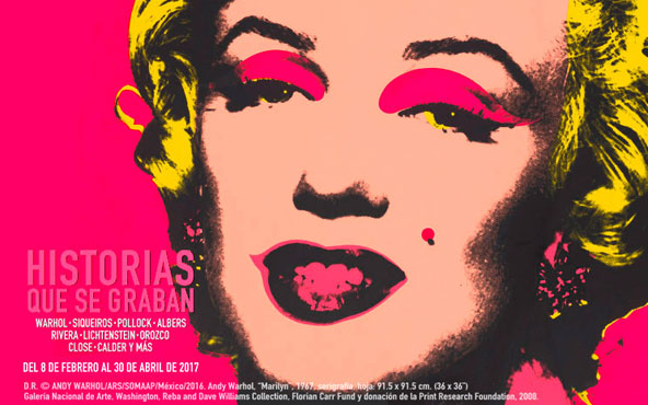 Cartel de la exposición "Historias que se graban".