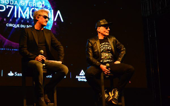 Charly Alberti y Zeta Bosio.
