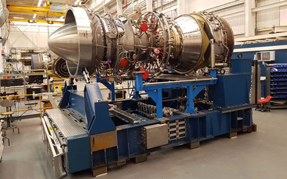 Turbina  eléctrica SGT-A45 TR de Siemens