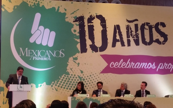En el Museo Papalote del Niño se llevó a cabo el evento del 10 aniversario de Mexicanos Primero