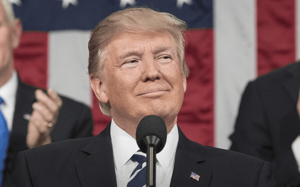 Donald Trump, presidente de los Estados Unidos de América