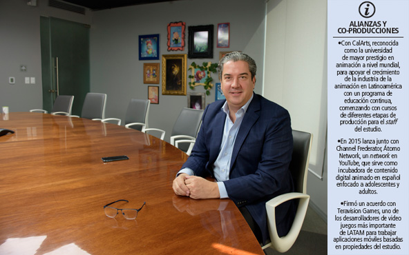Fernando de Fuentes, CEO de Ánima Estudios