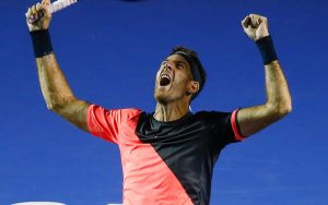 Juan Martin del Potro en el Abierto Mexicano de Acapulco