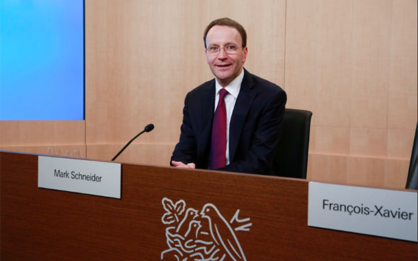 Mark Schneider, CEO de Nestlé