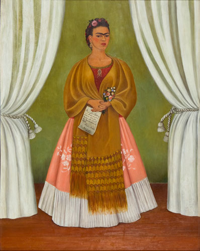 Autorretrato dedicado a Leon Trotsky
