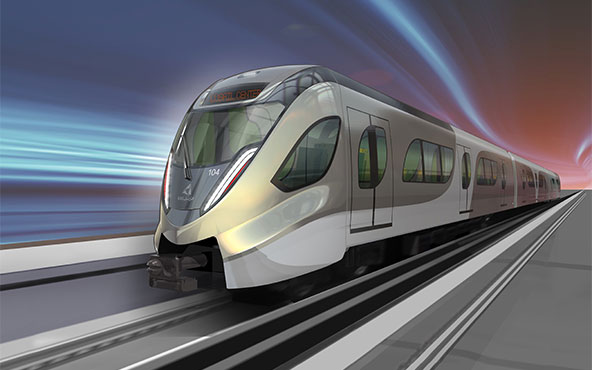 Inspirado en el caballo árabe, expresa velocidad, inteligencia y naturaleza progresiva. El diseño del tren adopta elementos de la cultura local tanto desde un aspecto formal como en la elección de colores y patrones. “El Metro de Doha deleita con su elegante diseño que fusiona elementos tradicionales y futuristas”, sentenció el jurado del premio Red Dot Product Design sobre el Metro de Doha en el que participó Daniel. 