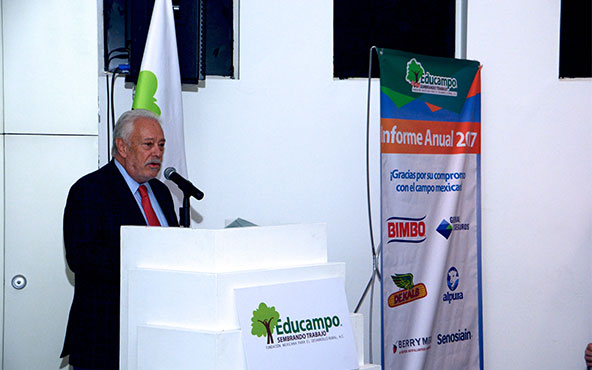 Alberto Castelazo, Presidente del Consejo Directivo de Educampo