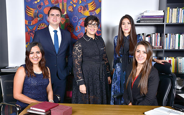 El equipo de trabajo de Aguilar Barroso y Asociados