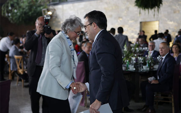 Ildefonso Guajardo y Olga Sánchez Cordero